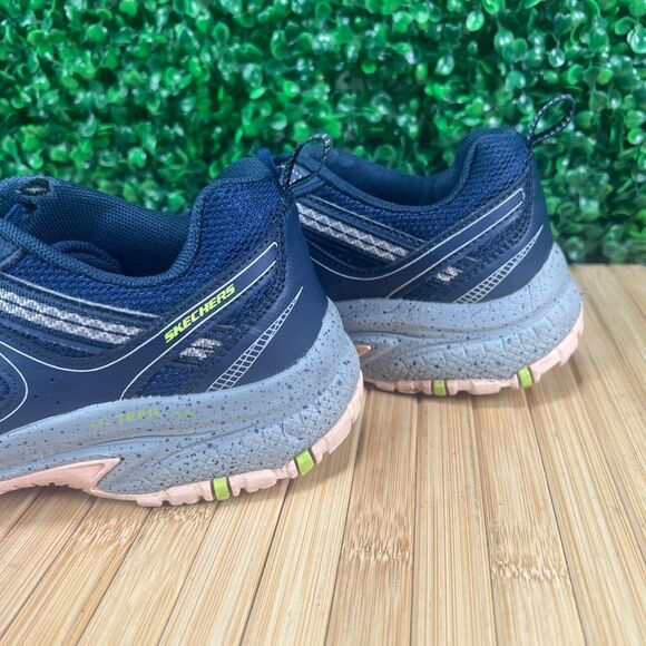 Skechers Women's Hillcrest Vast Adventure Navy/Grey Trail Sneakers Size 7 - Picture 9 of 11